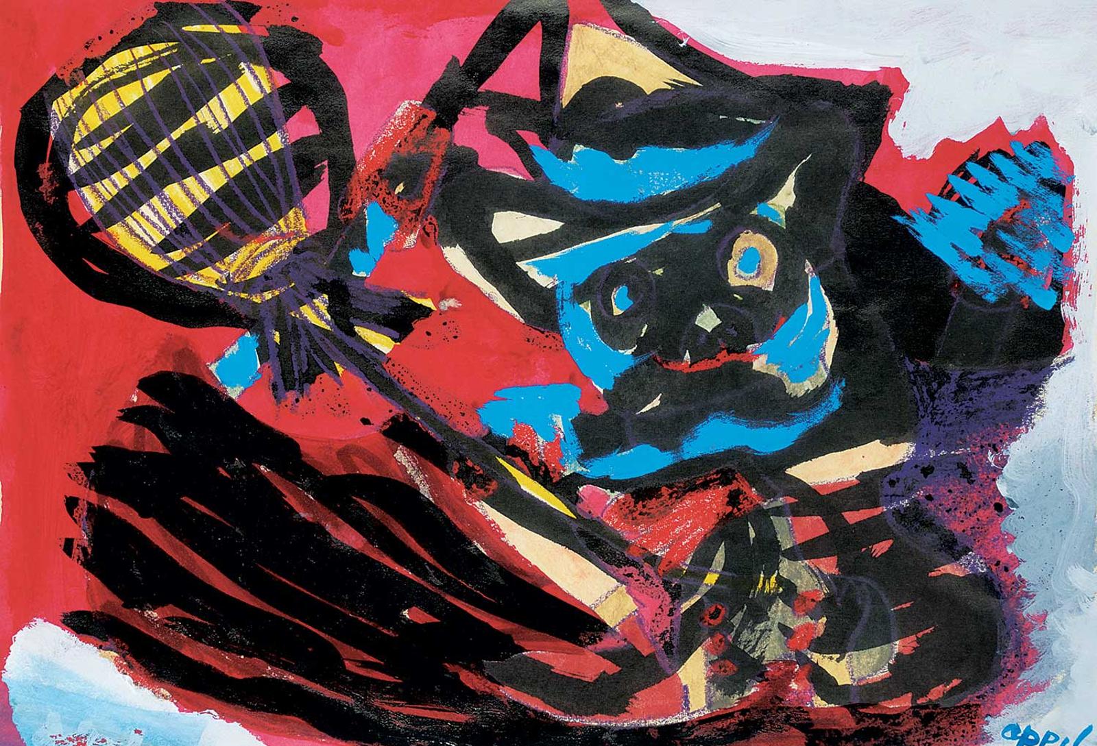 Karel Appel (1921-2006) - Cat with Toy
