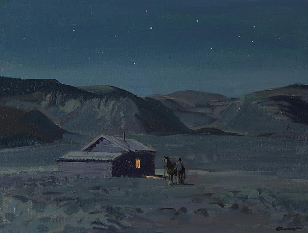 Peter Maxwell Ewart (1918-2001) - Moonlight Solitude