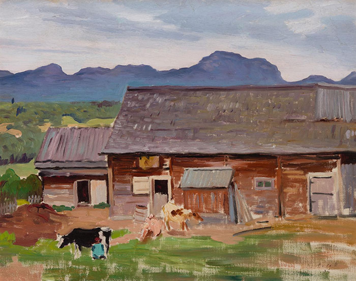Robert Wakeham Pilot (1898-1967) - Ferme à Saint-Hilarion