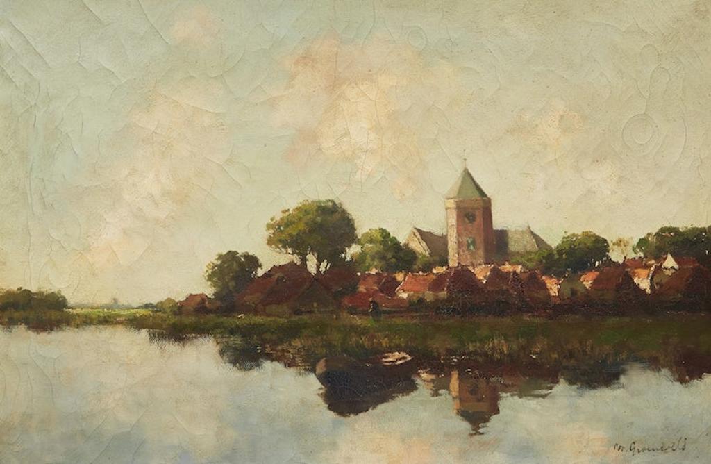 Cornelius Groeneveld (1882-1952) - View across the River