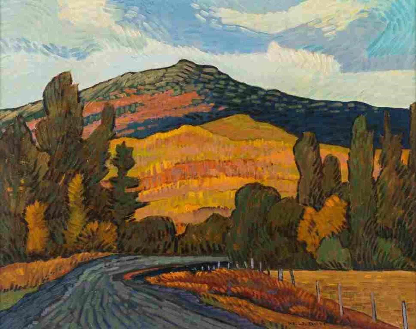 Nicholas Johannes Bott (1941-2021) - Road to Babine Lake