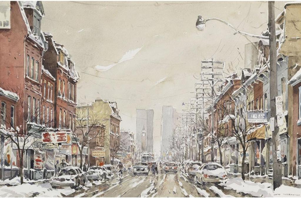 Arto Yuzbasiyan (1948) - Queen Street East, Toronto