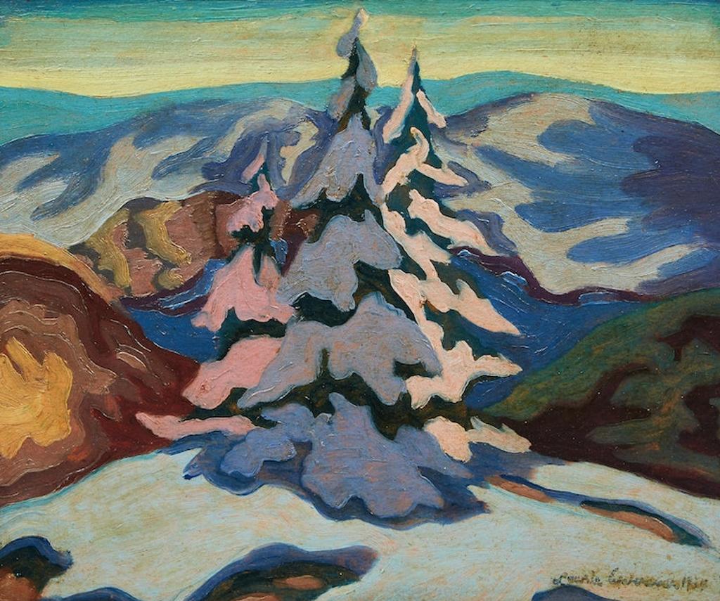Lowrie Lyle Warrener (1900-1983) - First Snow, Cascade Mountains, British Columbia