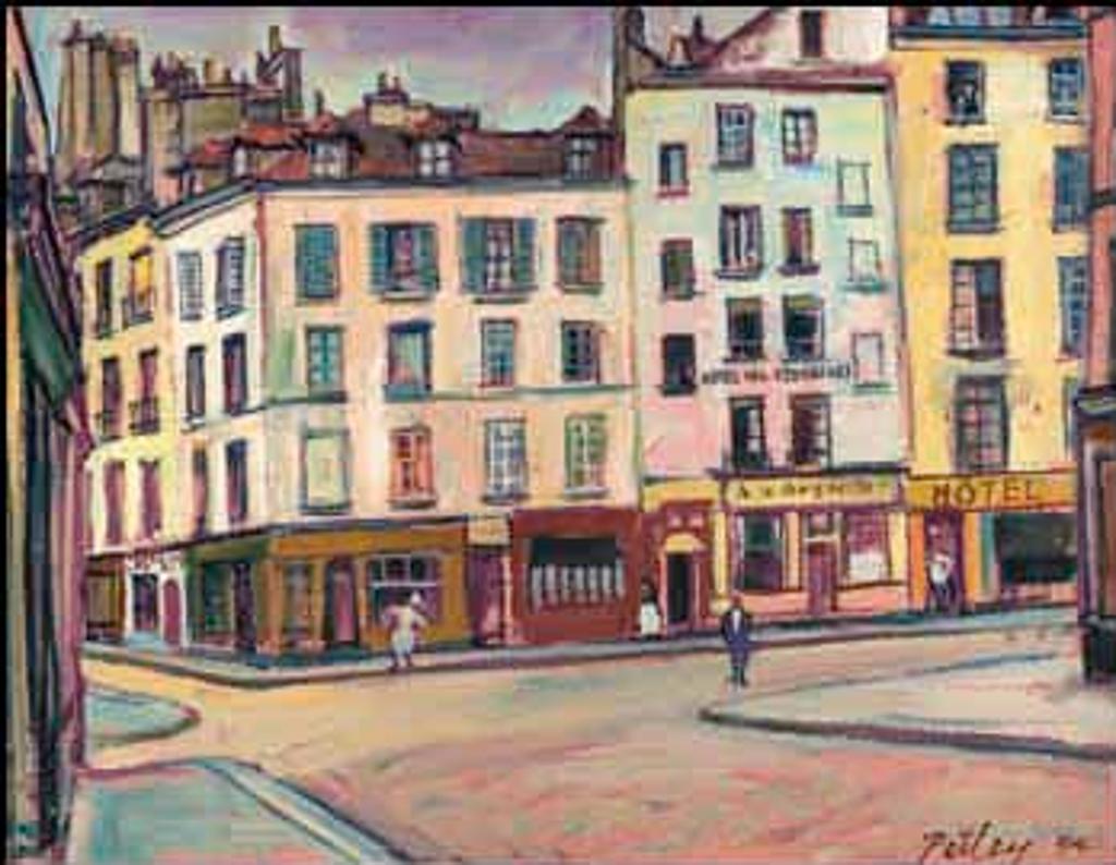 Llewellyn Petley-Jones (1908-1986) - Hôtel à la Gargonville