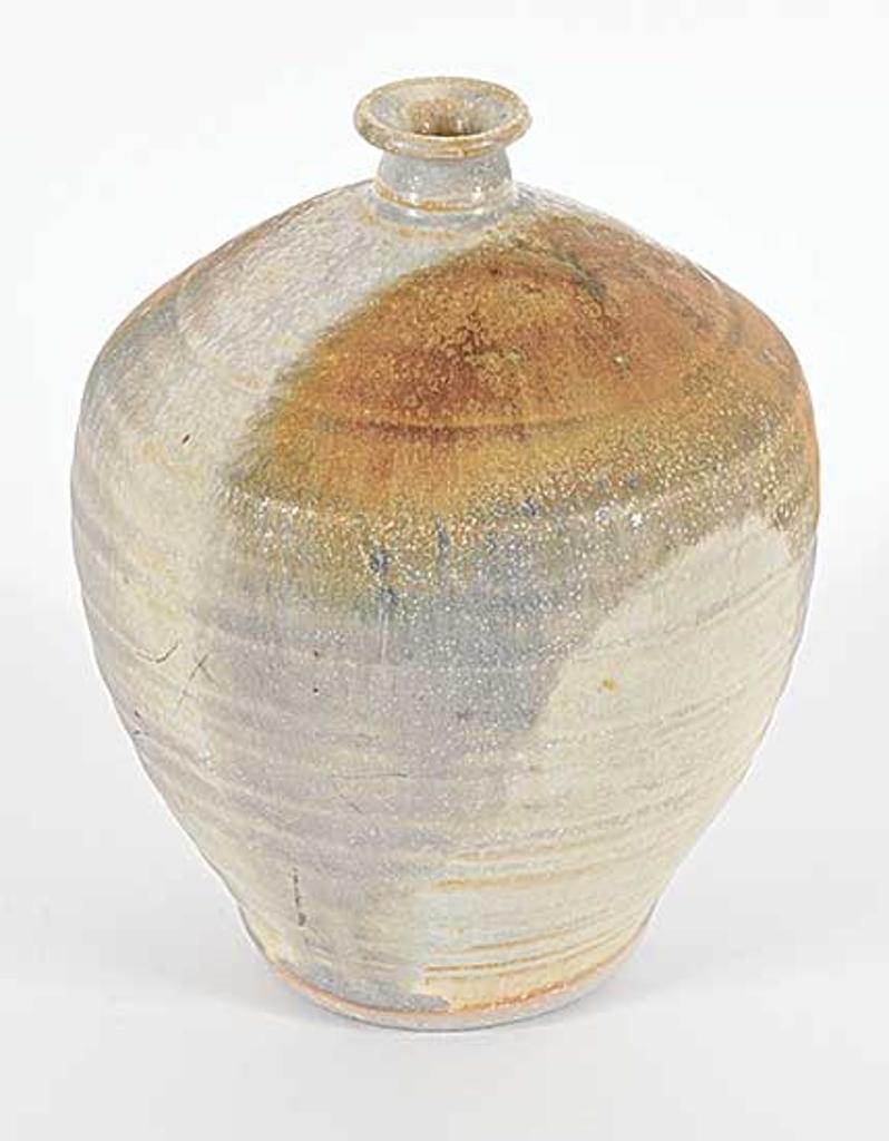 Robin Hopper (1939-2017) - Untitled - Slate and Brown Vase
