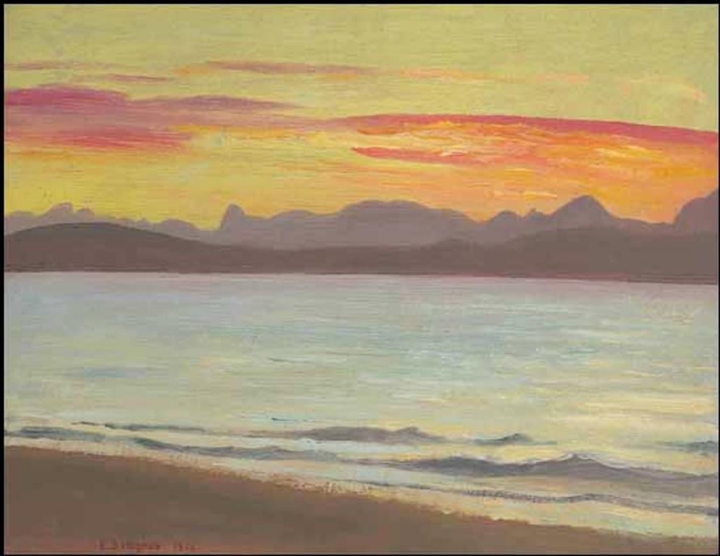 Edward John (E. J.) Hughes (1913-2007) - Savary Sunset