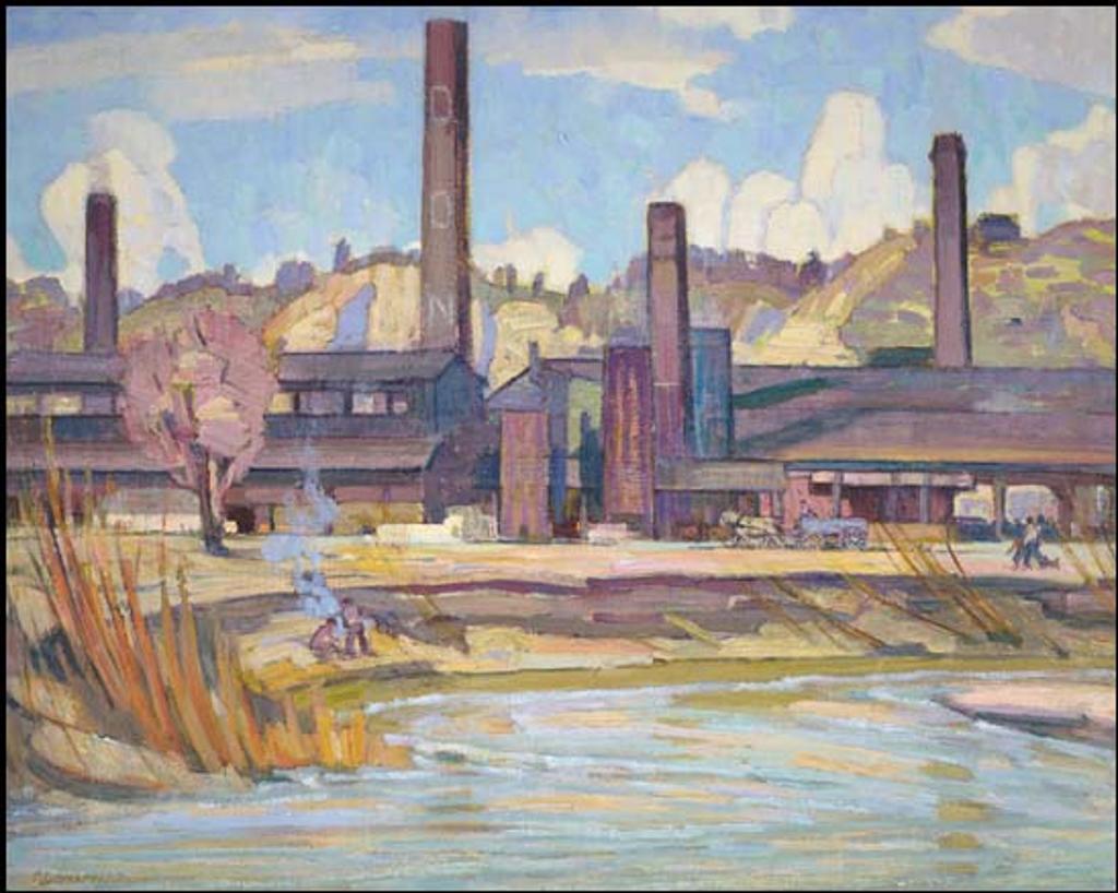 Peter Clapham (P.C.) Sheppard (1882-1965) - The Brick Works