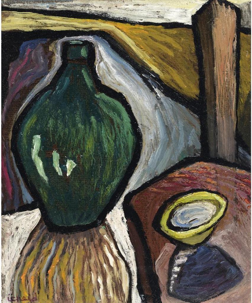 Isobelle Chestnut Reid (1903-1987) - Still Life With Green Vase