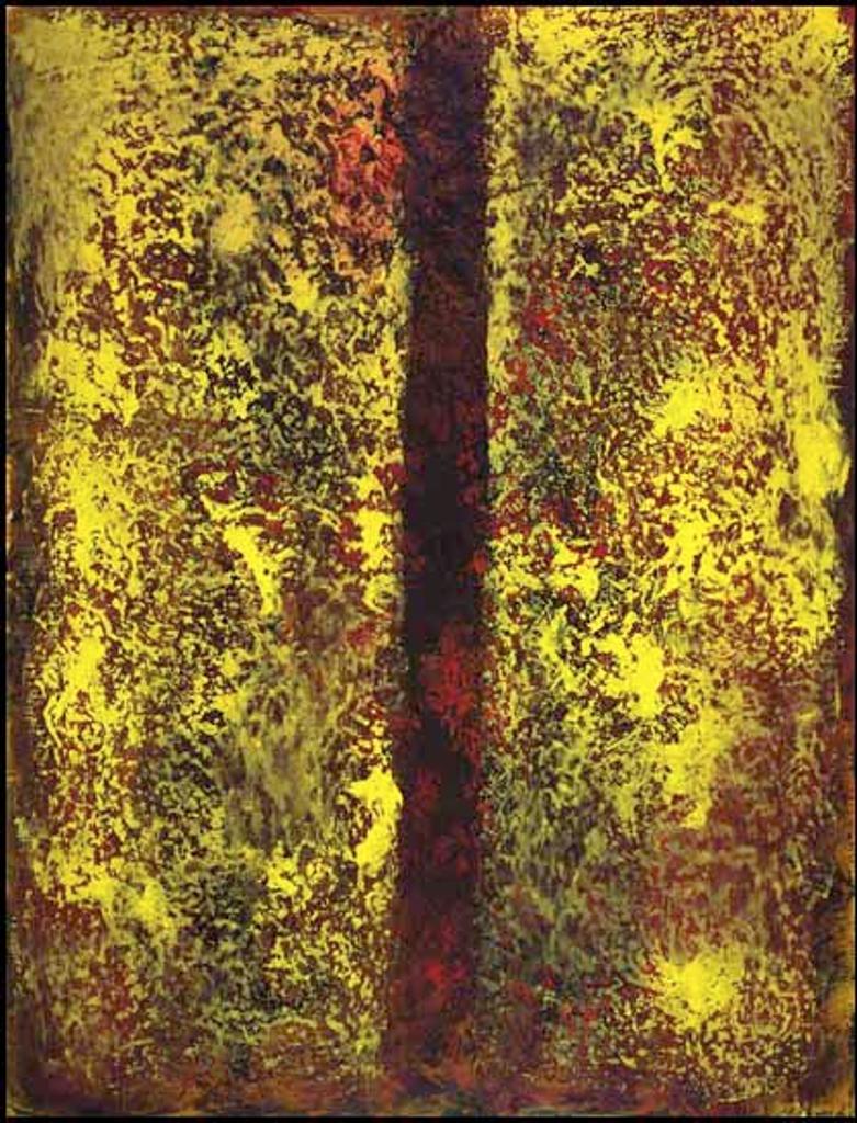 Jean Albert McEwen (1923-1999) - Verticale traversant le jaune