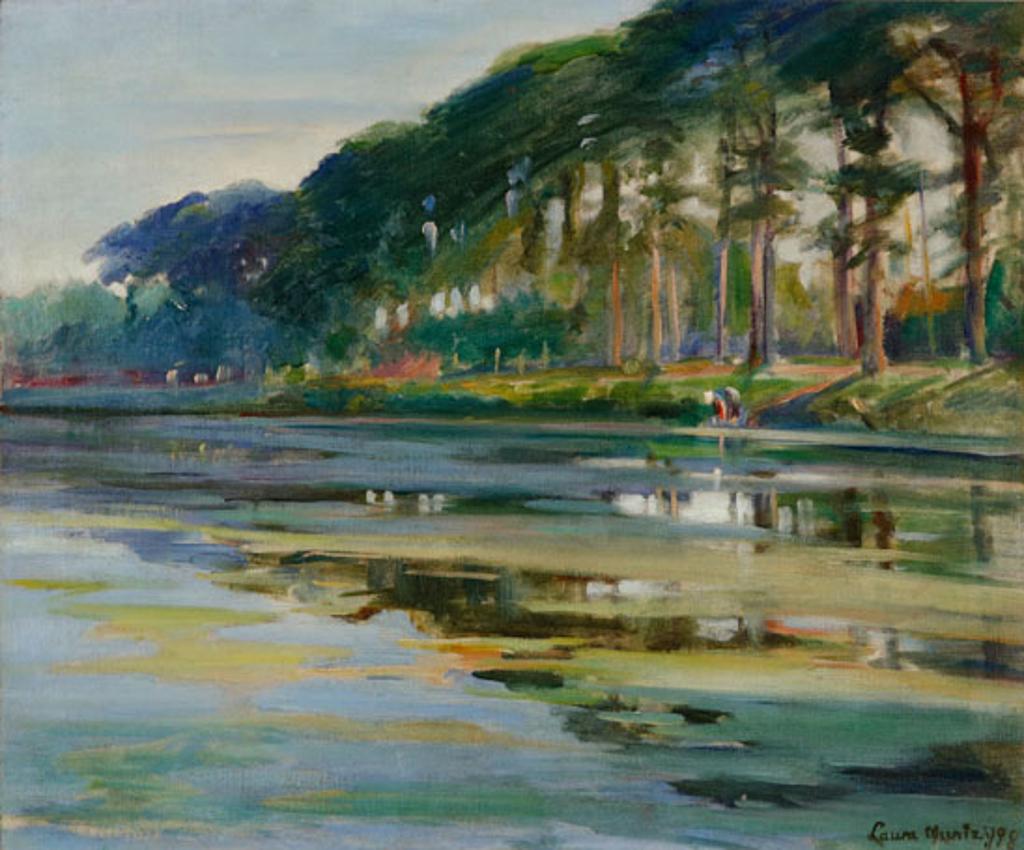 Laura Adelaine Muntz Lyall (1860-1930) - French River Scene