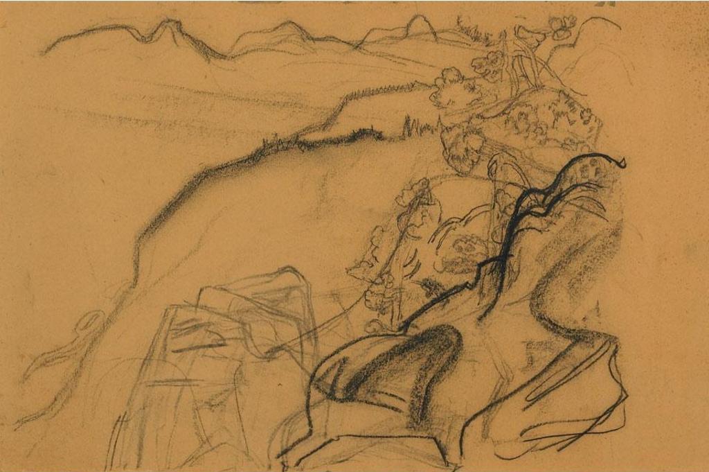 Frederick Horseman Varley (1881-1969) - Devil’S Leap–grouse Mt., B.C.