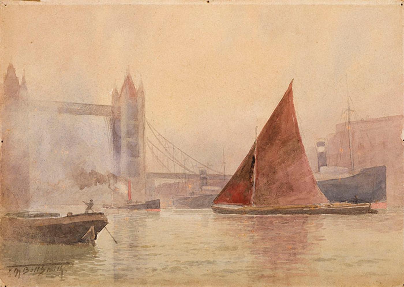 Frederic Martlett Bell-Smith (1846-1923) - Tower Bridge, London