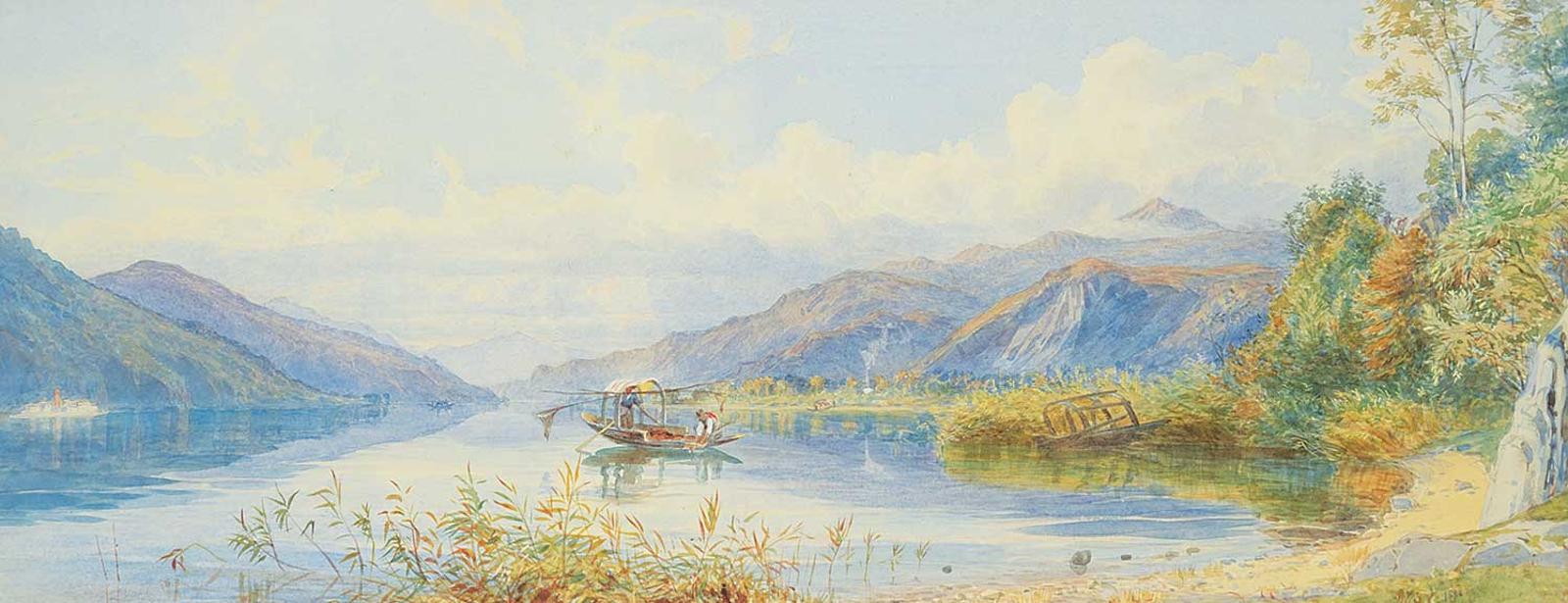 Charles Jones (C. J.) Way (1834-1919) - Lazy Afternoon Boat Ride