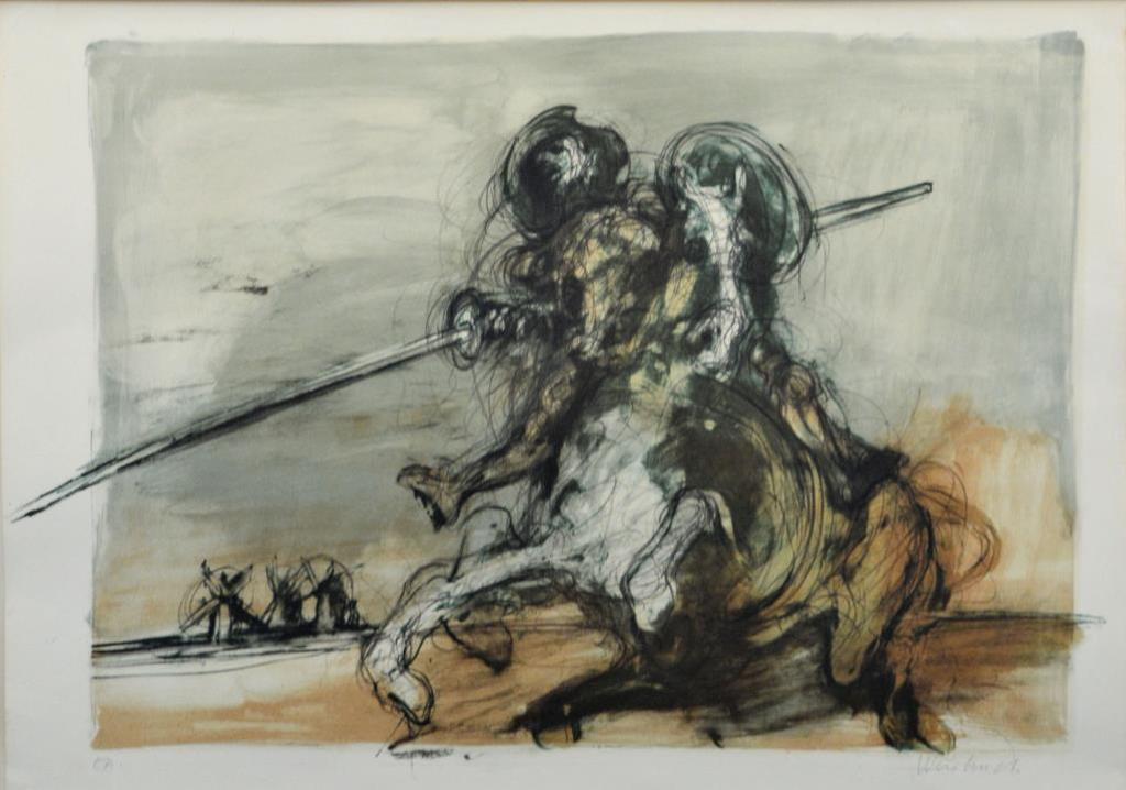 Claude Weisbuch (1927-2014) - Warrior on Horseback