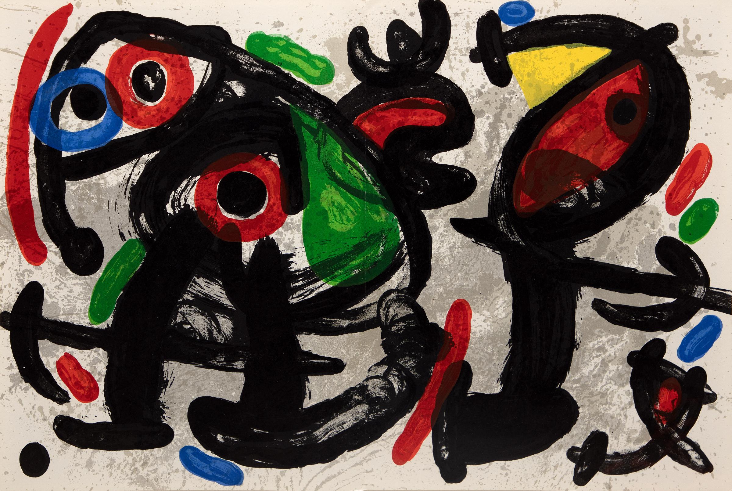 Joan Miró (1893-1983) - La ronde de nuit, 1970