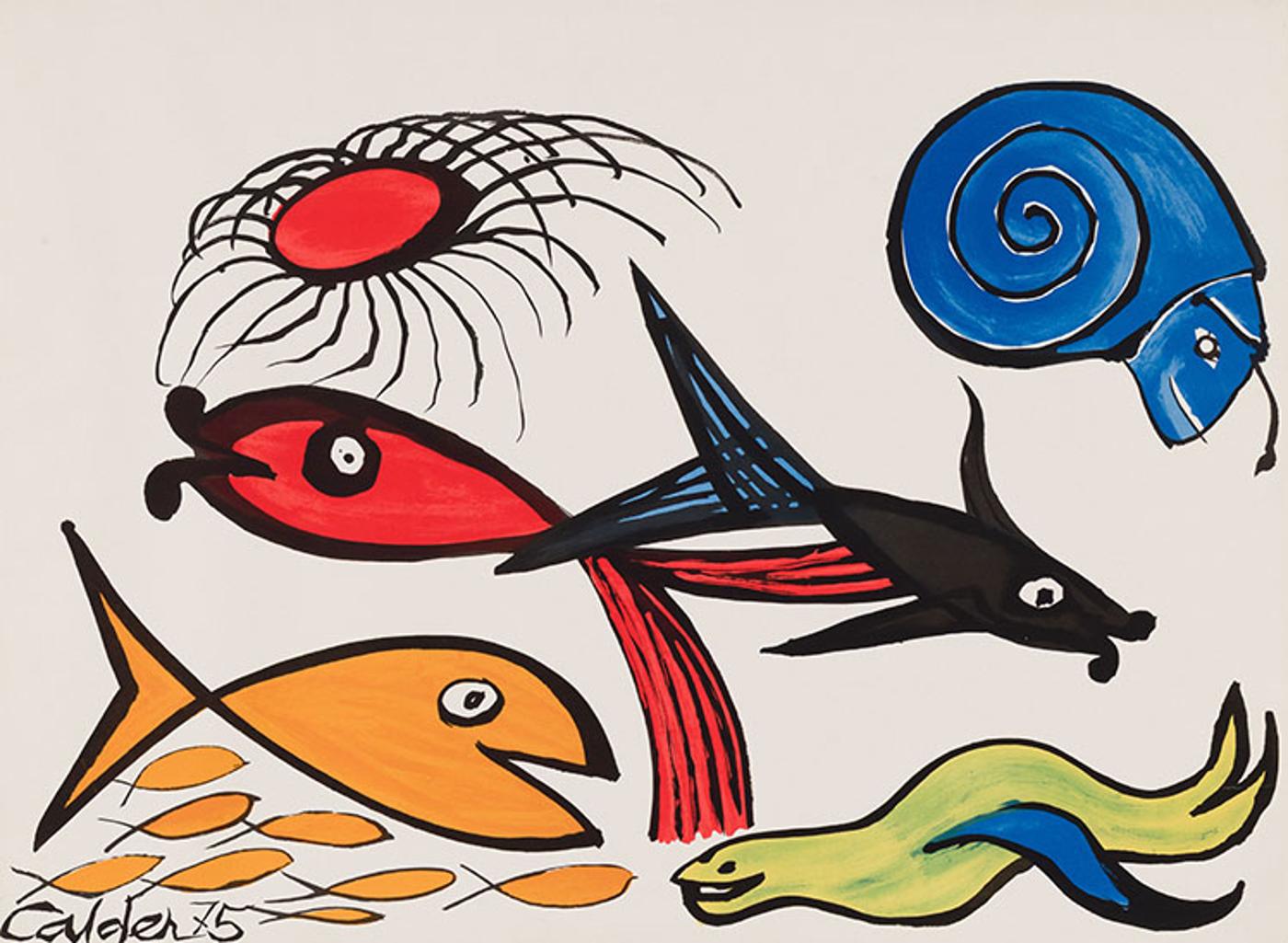 Alexander Calder (1898-1976) - Seal (from Our Unfinished Revolution)