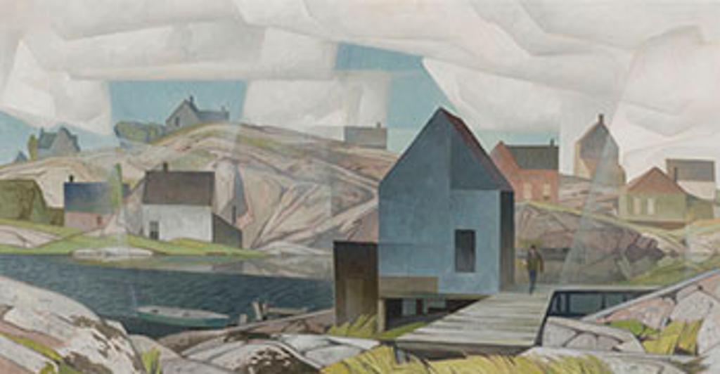 Alfred Joseph (A.J.) Casson (1898-1992) - Morning on the Inlet