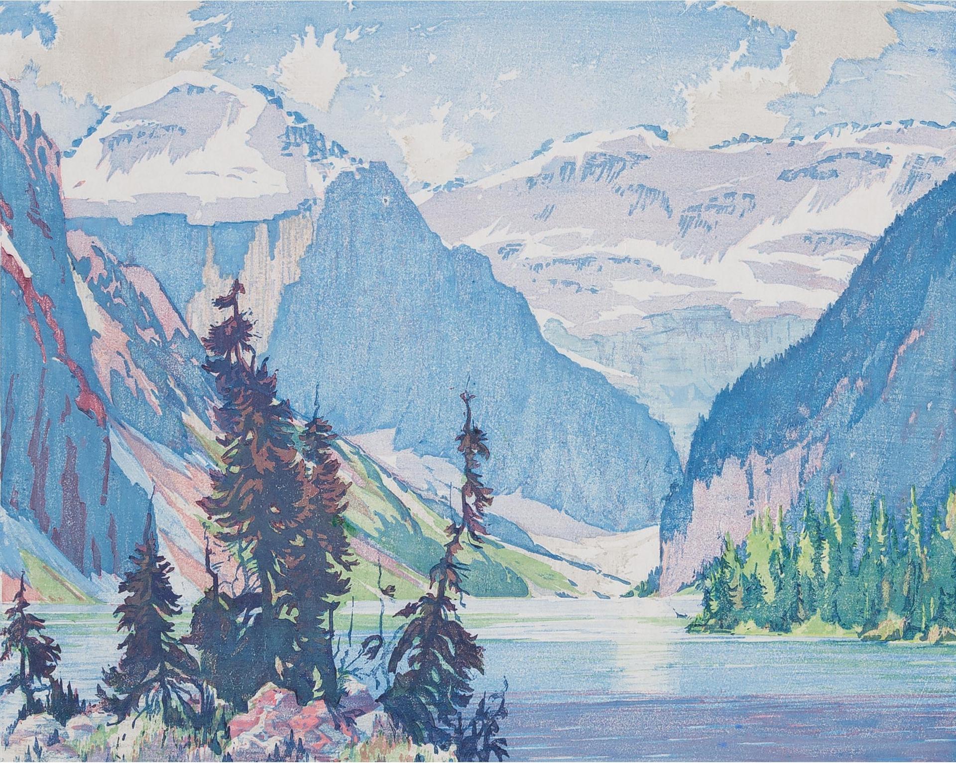 Barbara Harvey Leighton (1911-1986) - Lake Louise