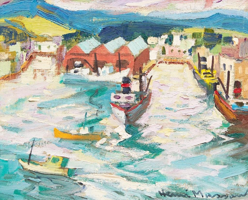 Henri Leopold Masson (1907-1996) - St. John's Harbour from the Battery