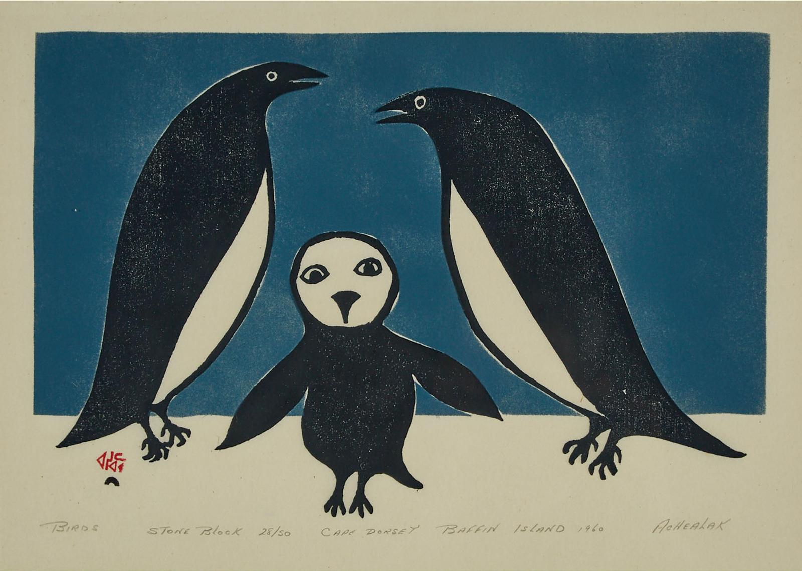 Qatjuayuk Atchealak (1911-1995) - Birds