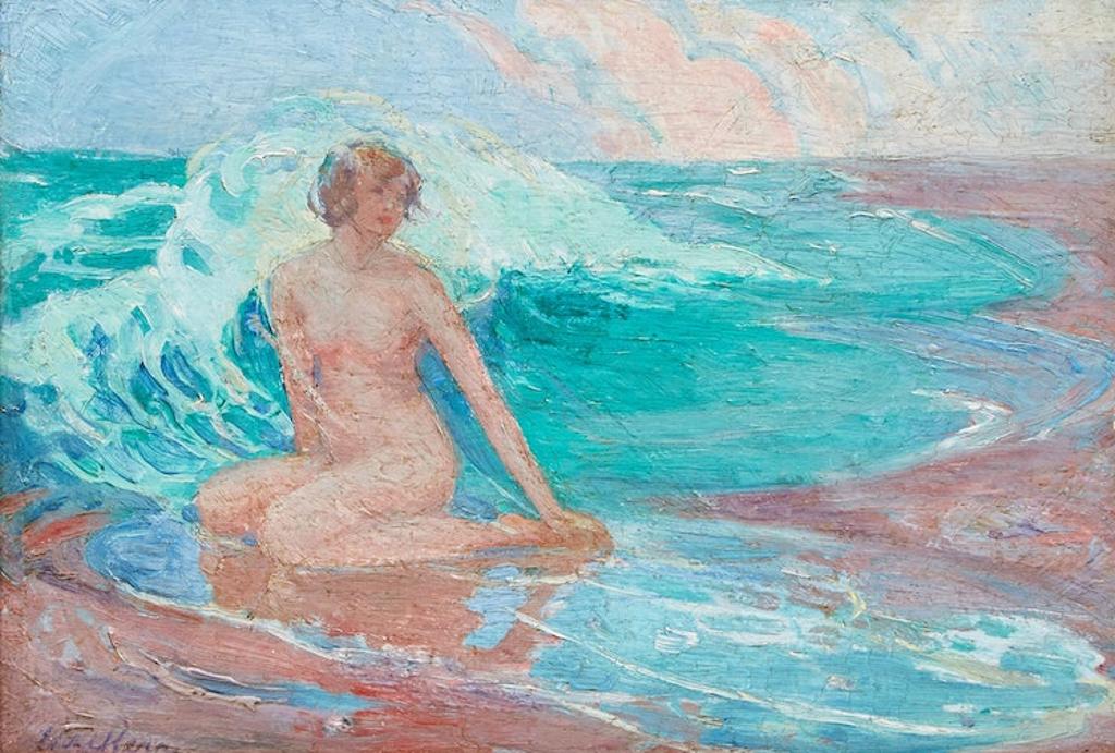 Estelle Muriel Kerr (1879-1971) - Woman in the Surf