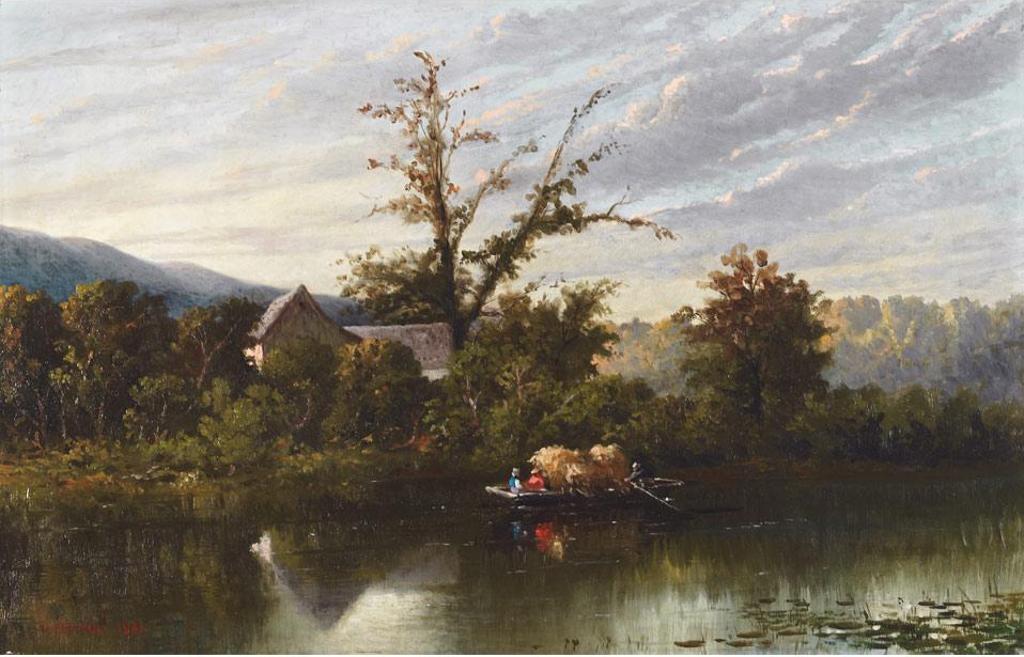 William Raphael (1833-1914) - On The Richelieu River