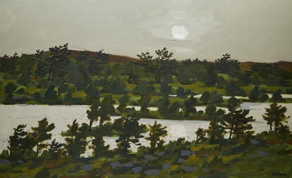 Bruno Joseph Bobak (1923-2012) - Sunrise at Norton