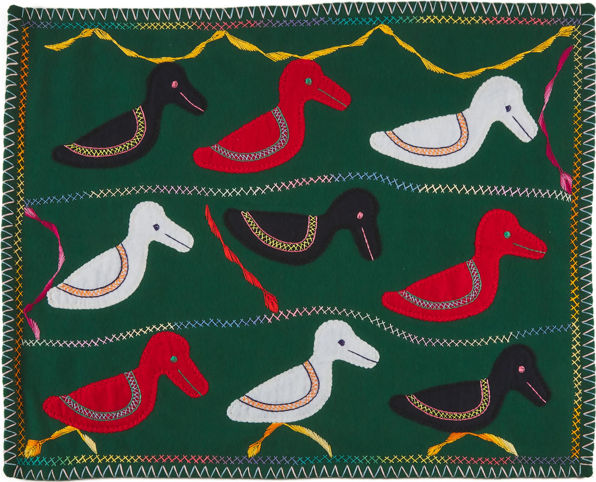 Marjorie Aguluvak (1941-2010) - Nine Birds