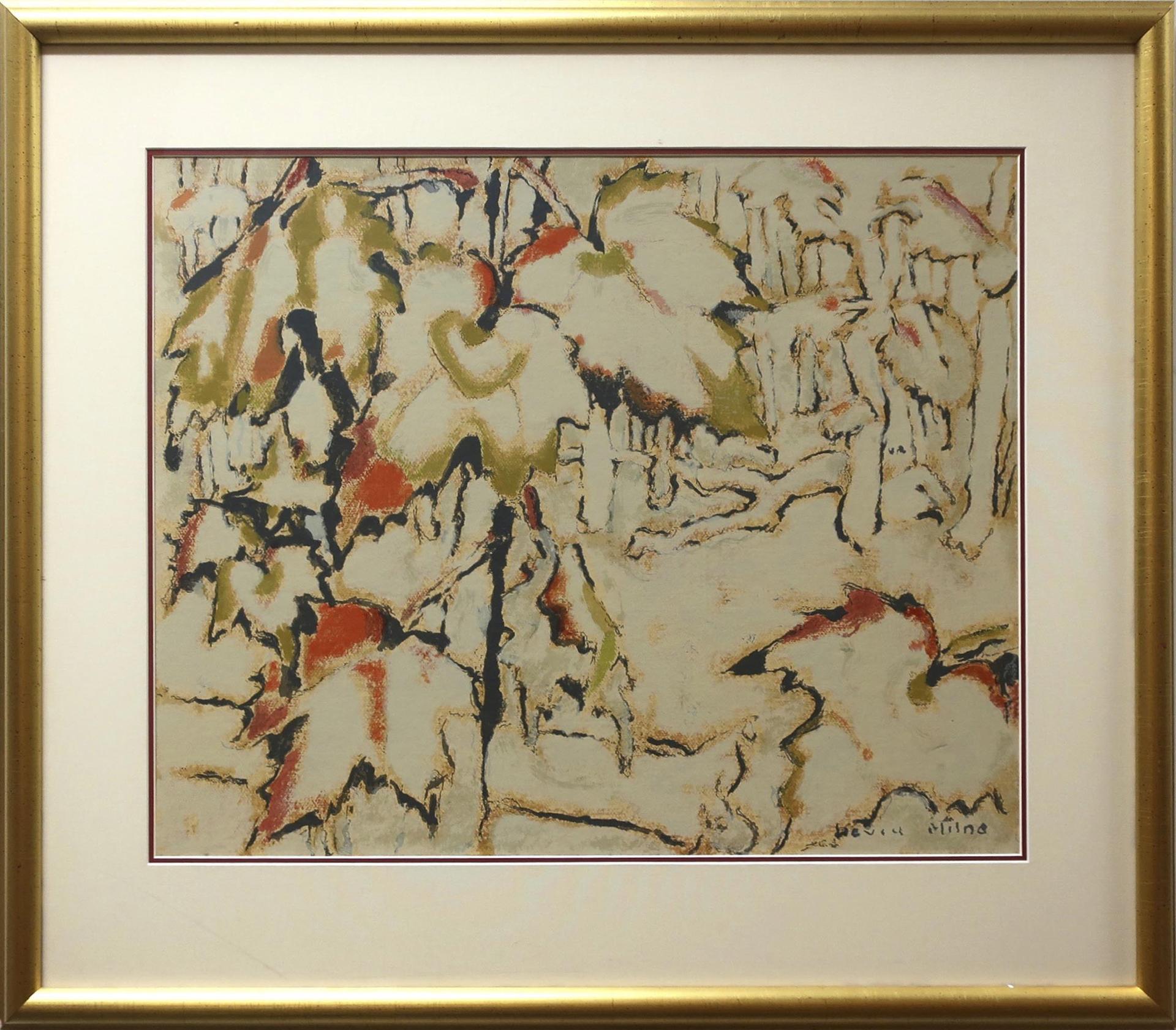 David Browne Milne (1882-1953) - Maple Leaves In Autumn