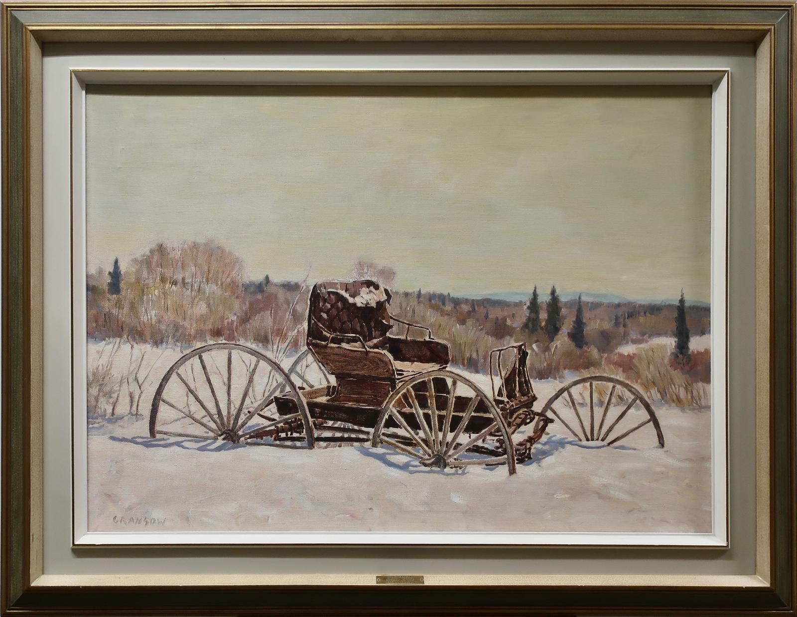 Helmut Gransow (1921-2012) - Carriage In Snow