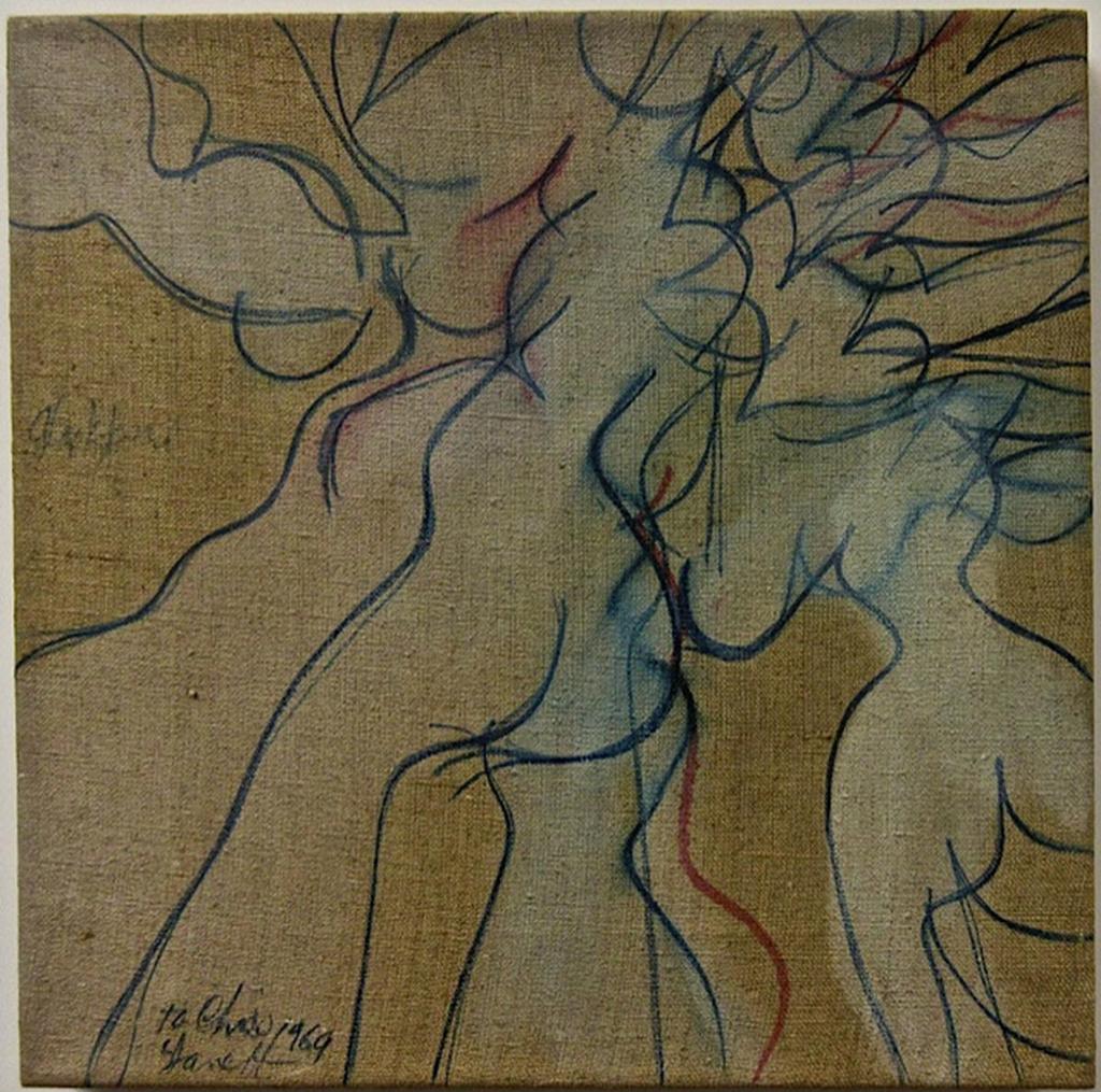 Gerald Gladstone (1929-2005) - Study 1969 Nude
