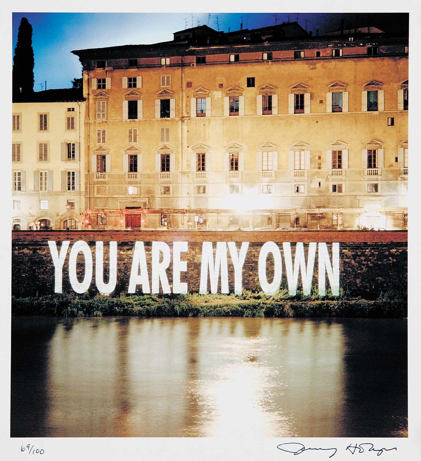 Jenny Holzer - You are My Own  #69/100