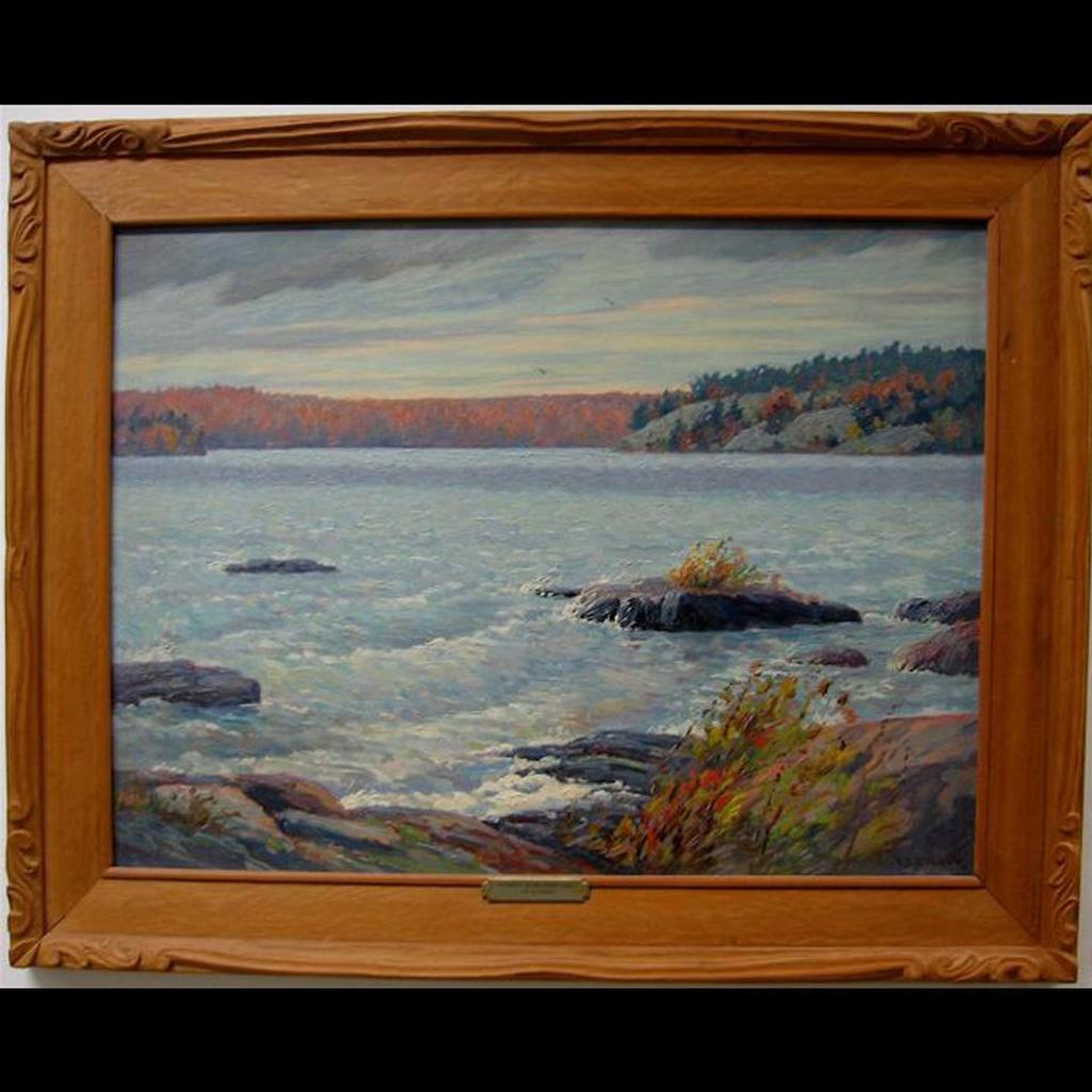 Stuart Clifford Shaw (1896-1970) - Anchorage Island, Stoney Lake