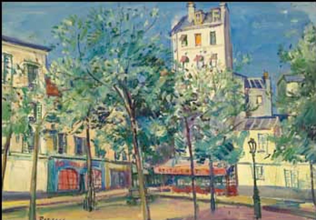 Llewellyn Petley-Jones (1908-1986) - Montparnasse - Spring Morning