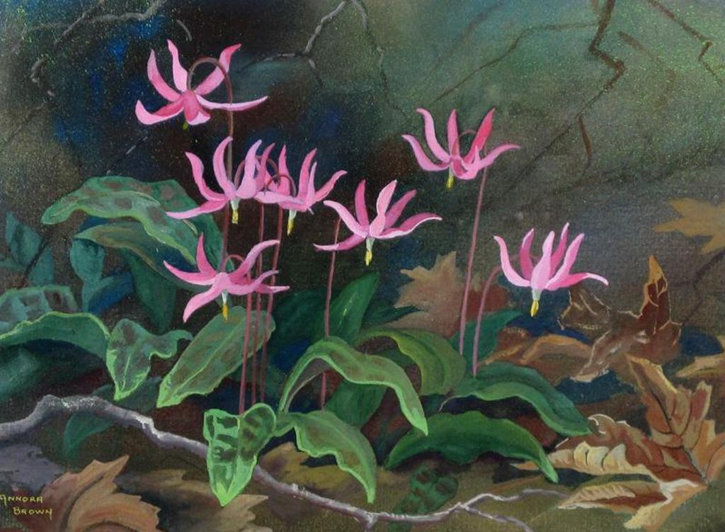 Annora Brown (1899-1987) - Pink Wildflowers