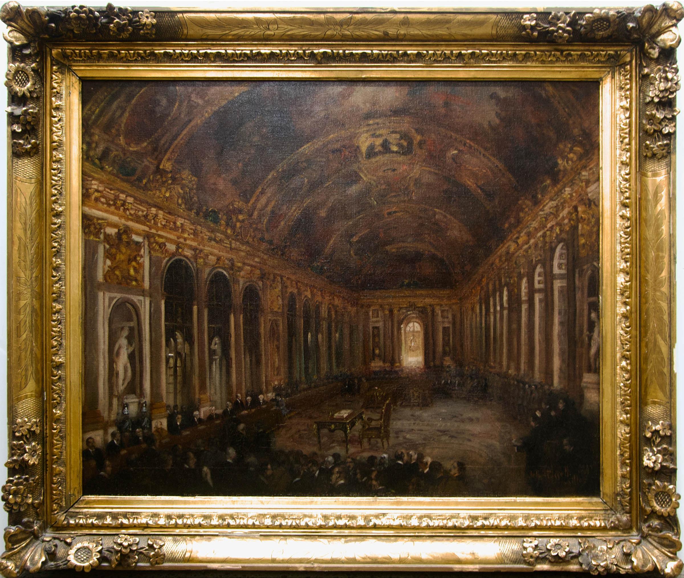 John Wentworth Russell (1879-1959) - Hall Interior - Versailles