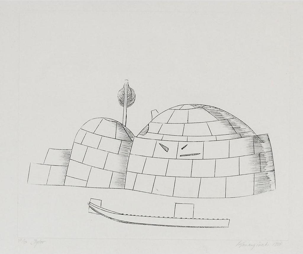 Kananginak Pootoogook (1935-2010) - Igloo