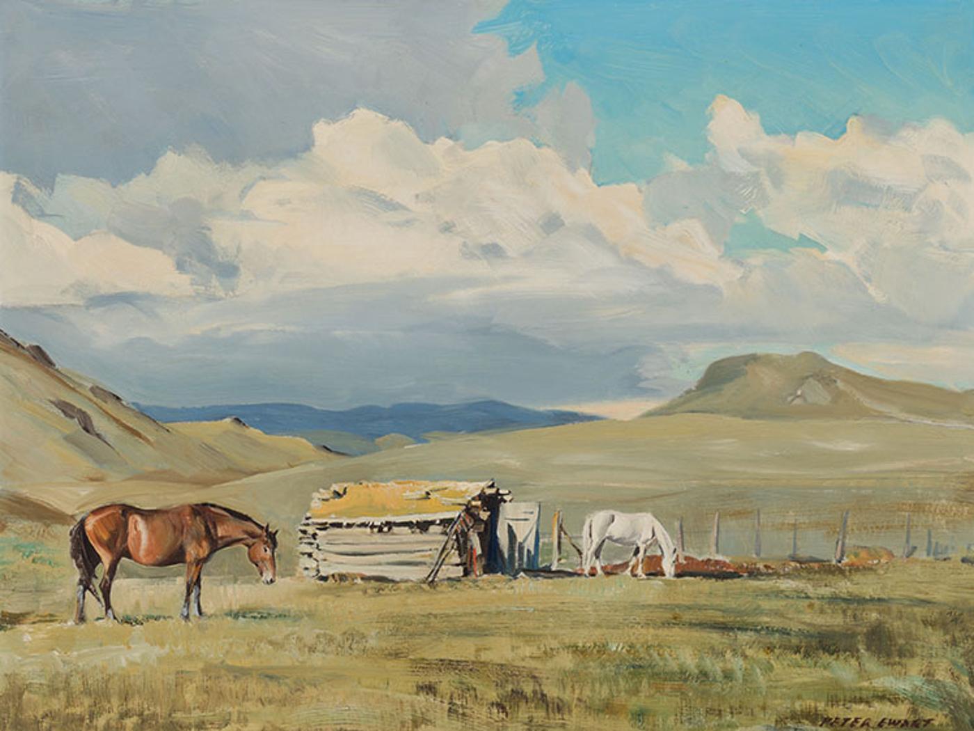 Peter Maxwell Ewart (1918-2001) - Towards Cache Creek, BC