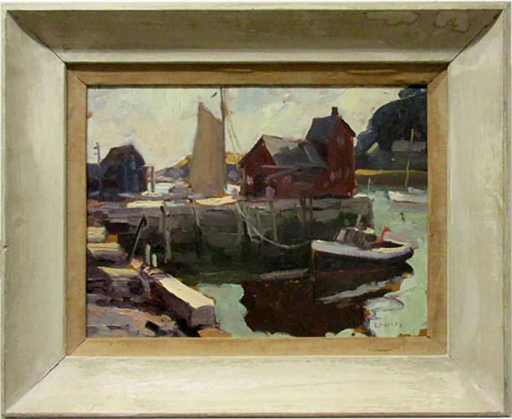 John Douglas Lawley (1906-1971) - Rockport Harbour, Mass