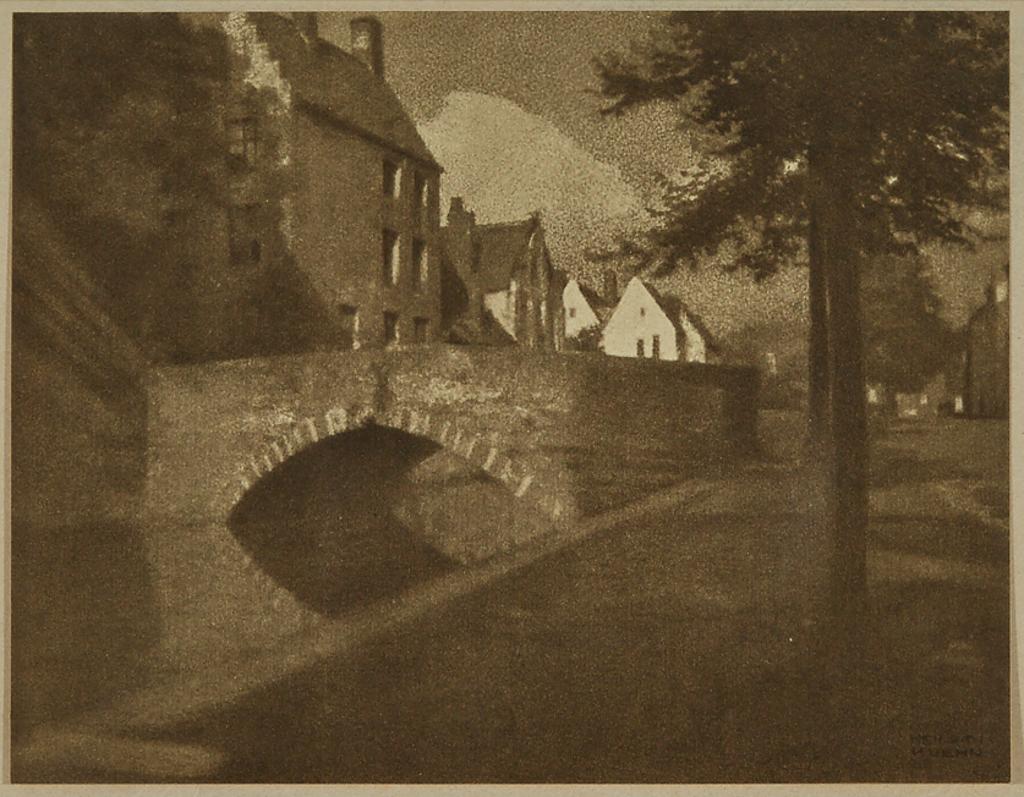 Heinrich Kuehn (1866-1944) - Landscape (From Camera Work 33), 1911