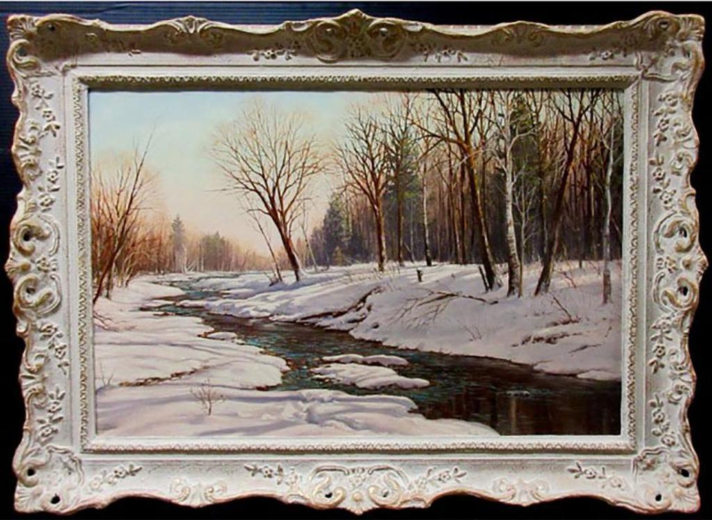 George Fletcher (1914-1987) - Winter Creek Study