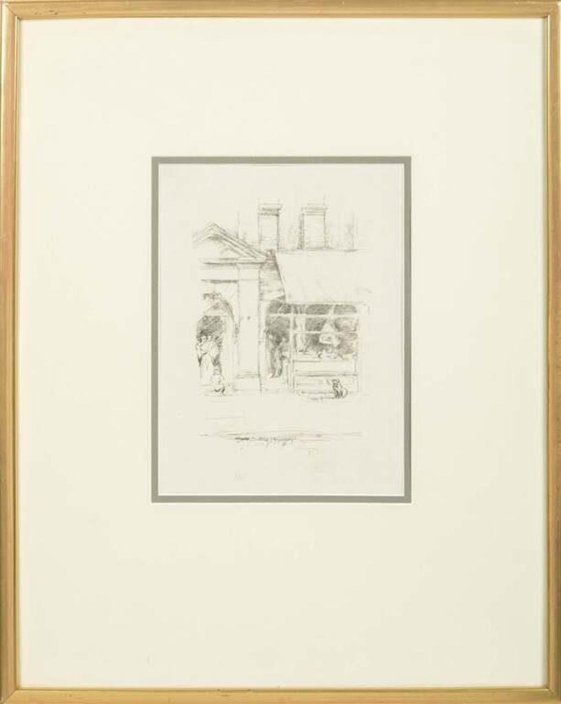 James Abbott McNeill Whistler (1834-1903) - The Butcher's Dog, 1896
