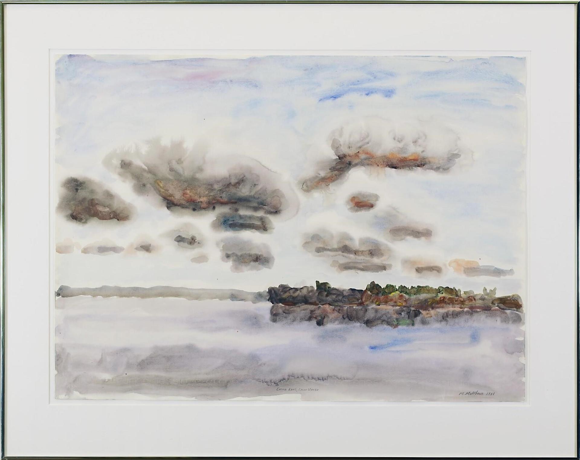 Michael Matthews (1954) - Emma Lake, Calm Water