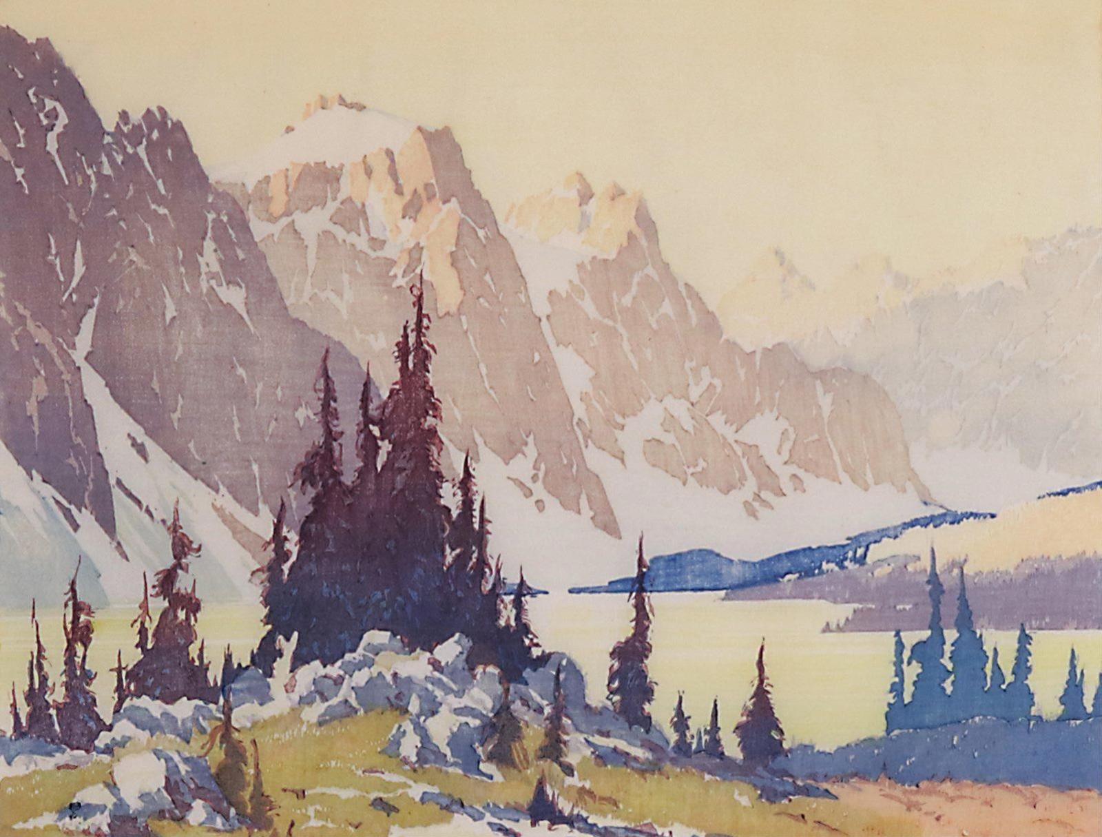 Barbara Harvey Leighton (1911-1986) - Moraine Lake