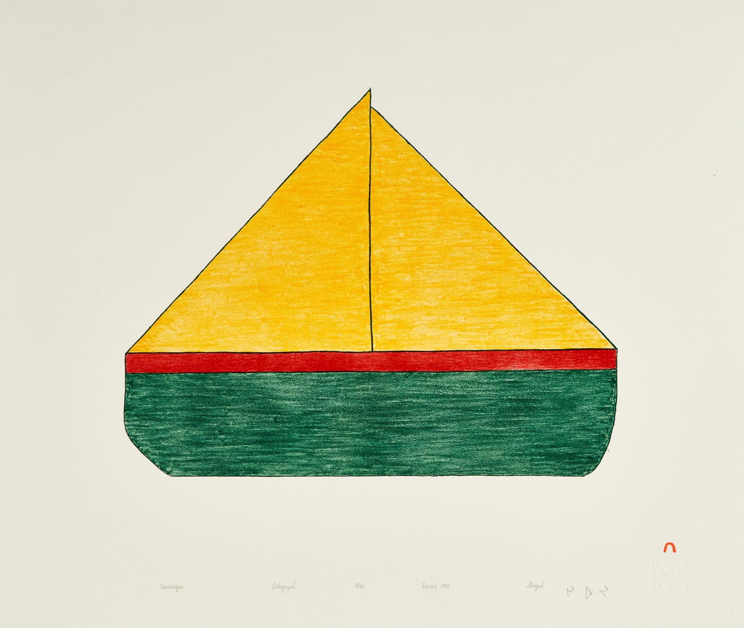 Sheojuk Etidlooie (1932-1999) - Ummiagoa (Boat), 1995