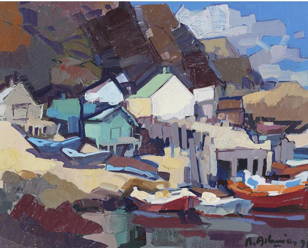 Pierre Bedros Aslanian (1937) - Fishing Village