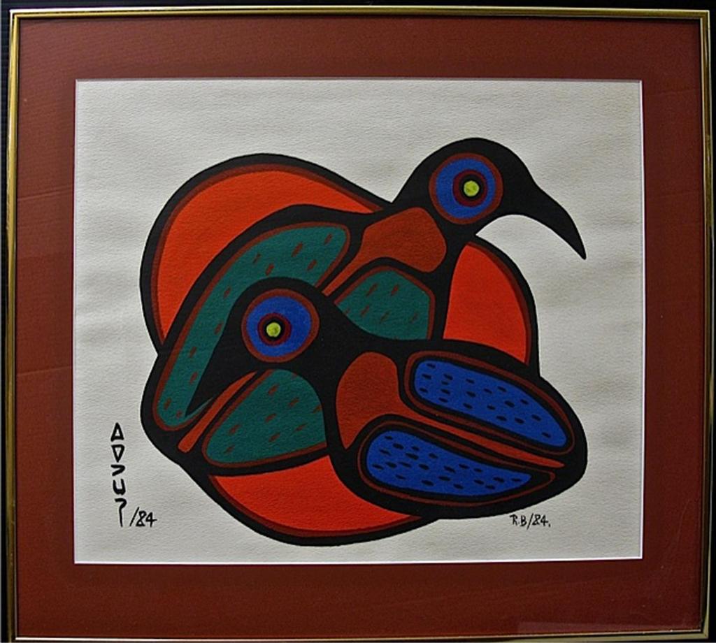Richard Bedwash (1936-2007) - Untitled (Two Birds)