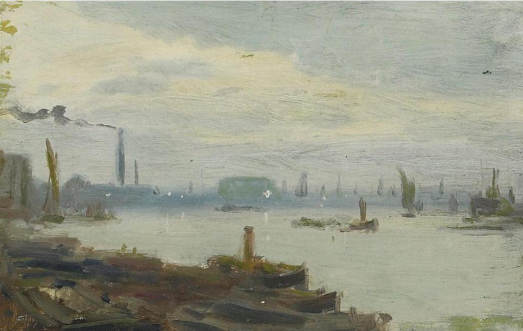 Frederic Martlett Bell-Smith (1846-1923) - London Pool