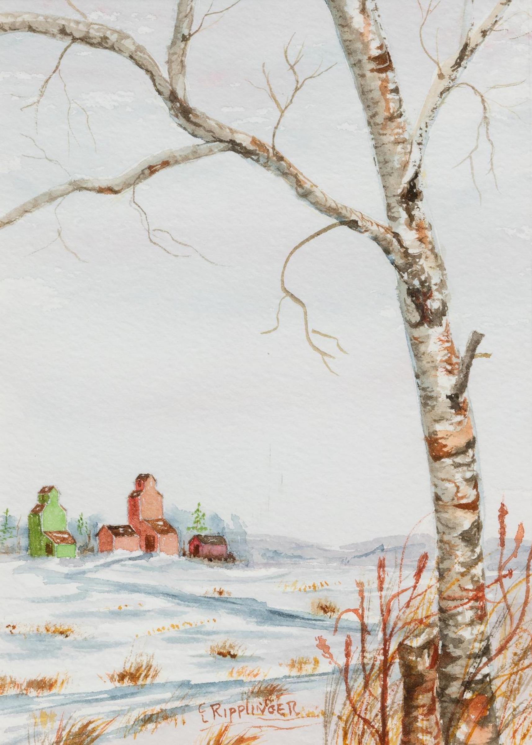 Coreen Ripplinger (1935-2016) - Winter Scene