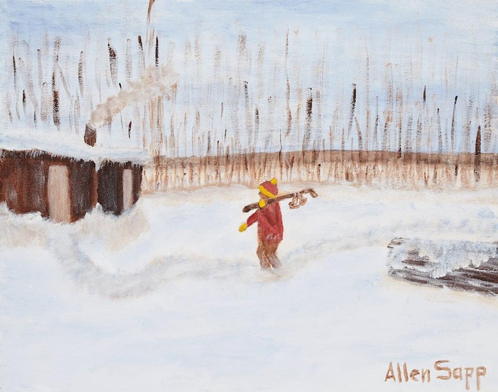 Allen Fredrick Sapp (1929-2015) - Home After Hockey Practice